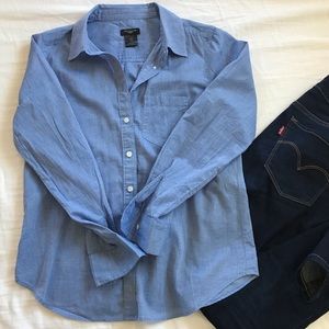 Ann Taylor Blue Shirt